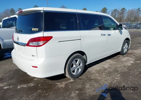2014 Nissan Quest Le/S/Sl/Sv z USA, uszkodzony, nr VIN JN8AE2KP3E9107269